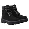 Timberland Stone Street Waterproof Boots for Women TB1A5RH50151 Jet Black 6-inch 8.5 / 25.5cm