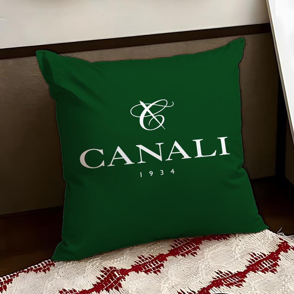Cclassic CCanali Cushion Cover Reversible Soft Durable Pillow Cover Home Car MultiScene Use for Daily Comfort