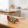 1 Pc Artificial Pomegranate  Long Branch Vibrant Artificial Berry Flowers Weddings, Parties Home Decor