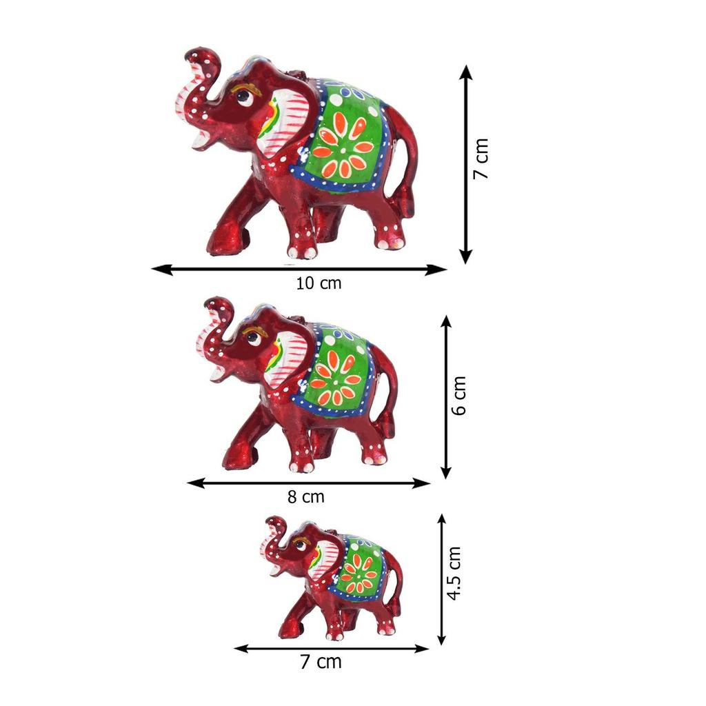 Сделанная вручную статуэтка слона из папье-маше, традиционная статуэтка слона ручной работы, идолы для домашнего декора, статуэтка