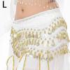 Women's 3 Rows Waist Chain Belt Hip Scarf Belly Dancing Clothing Accessories Belt Skirt Fashion