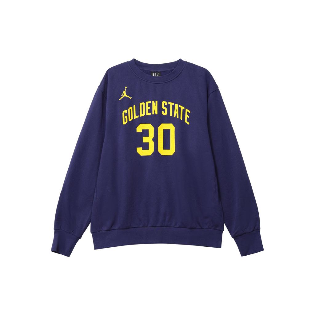 Jordan Nba Golden State Warriors Stephen Curry Fleece Loose Fit Sweatshirt DN9821-421