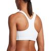 Nike Женский спортивный топ-бра для тренировок с логотипом Swoosh Белый 899371-100