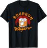 Bourbon Whisperer Funny Whiskey Drinking Humor Costume T-Shirt