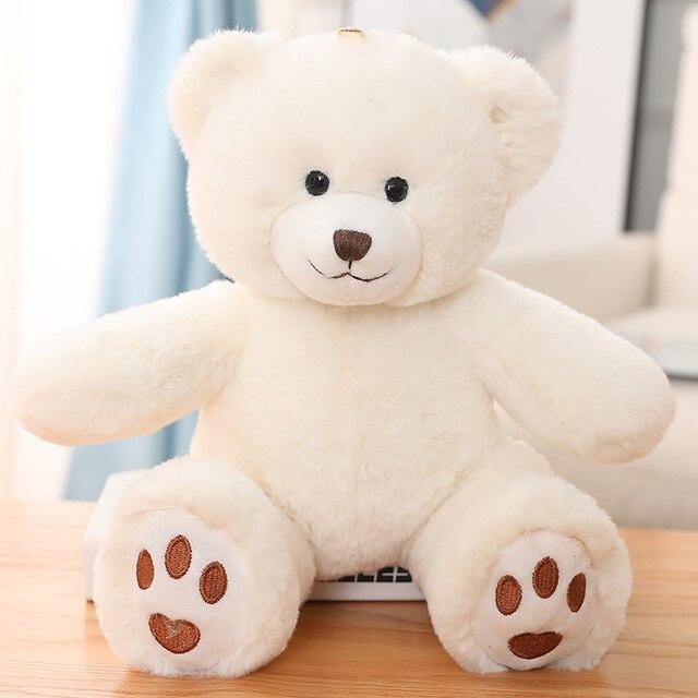 1pc 35cm Super Soft Teddy Bear Dolls Stuffed Pillow Toys Bear Charming Baby Toy Kids Girls Birthday Brinquedos Valentine Gifts