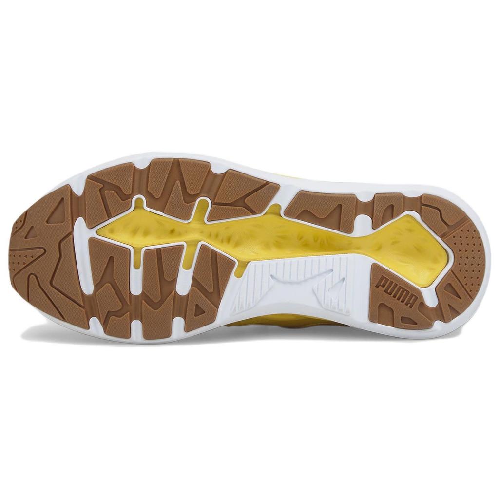 Puma Trc Blaze Многослойные кожаные удобные низкие лайфстайл кроссовки Унисекс кроссовки Имбирно-желтые 385562-01