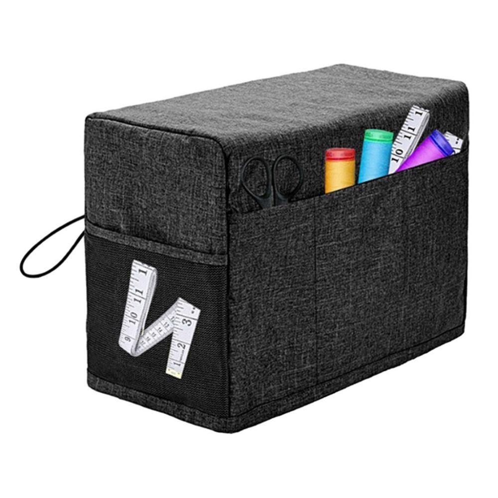 Защитный чехол из ПВХ, устойчивый к царапинам, пылезащитный чехол, многоразовая сумка для хранения швейных инструментов, чехол для швейной машины