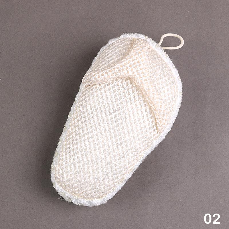Small Slipper Bath For Spa Exfoliating Shower Brush Body Cleaning Scrub Mitt Rub Dead Skin Shower Towel Foam Body Massage