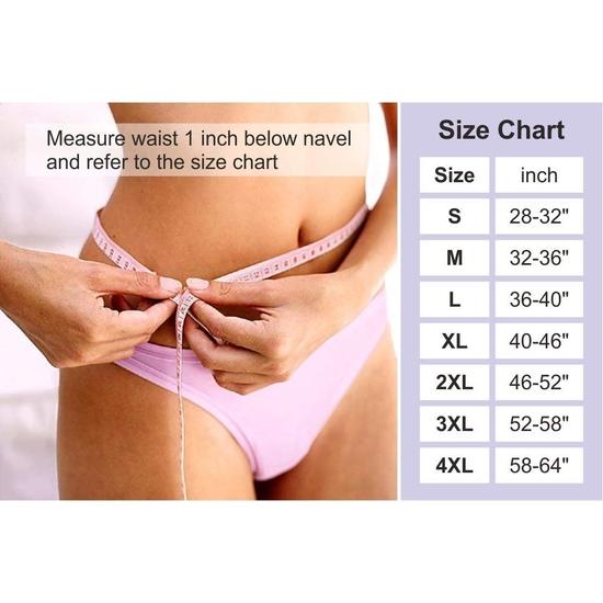 Wonder Care Abdominal Belt Post Delivery Binder Post Operative Care Compression Tummy Trimmer Reducer Belt Adjustable with Hook and Loop Fastener (S)