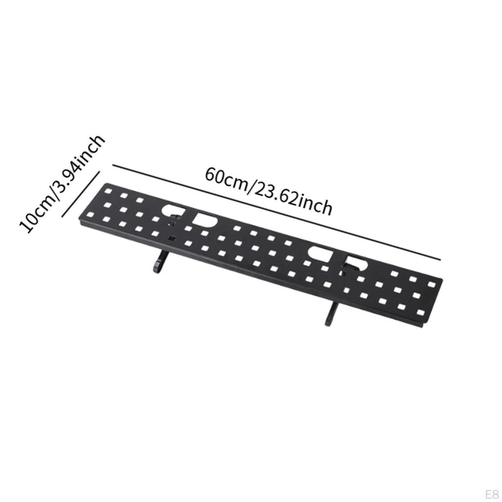 Adjustable Screen Mount Organizer TV Top Shelf Computer Mounting Bracket for Cable Box Game