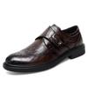 New Men Casual Shoes Fashion Black Leather Formal Shoes For Men Loafers Business Office Shoes Moccasins Comfortable Dress Shoes