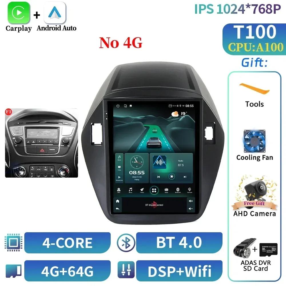 9,7" для Hyundai Tucson IX35 2009-2015 Автомобильный Радио Мультимедиа Навигация Беспроводной CarPlay 4G GPS Центральный Android Мультимедиа Экран