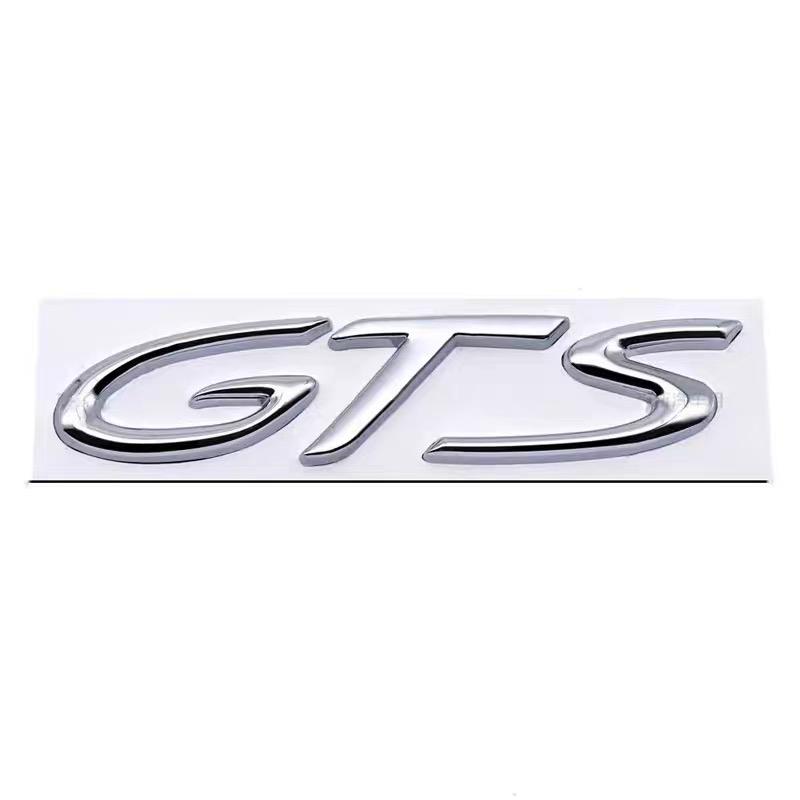 1 шт. 3D Металлические Наклейки с Эмблемой Автомобиля GTS Эмблема Крыло Боковая Задняя Крышка Багажника Наклейка Аксессуары Для 911 718 GTS Turbo 4 S