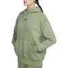 Nike Sweatshirts Women's Green Hooded Moderate Other (Unisex) Sweatshirts DQ5860 386