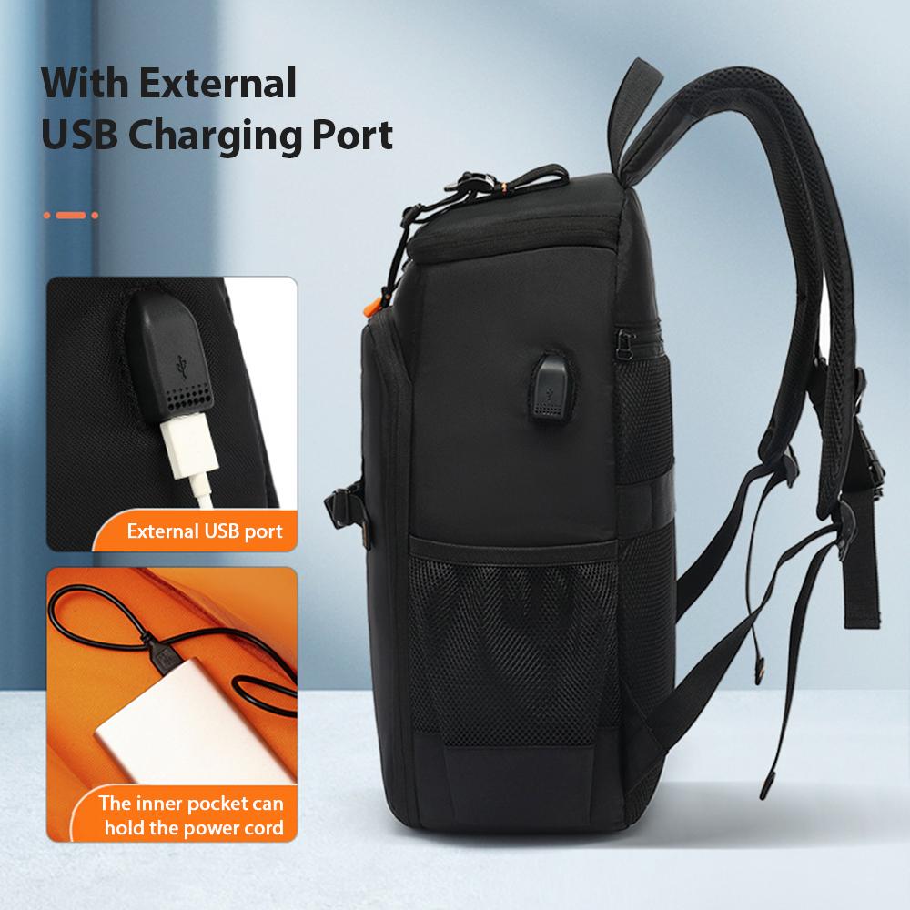 Camera Backpack Water Resistant Camera Bag Photography Backpack Large Capacity Camera Case with Tripod Holder 15.6 Inch