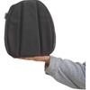 Motorcycle Tail Bag, Motorbike Saddlebags, Waterproof Rear Seat Bike Backpack, Multifunctional Luggage Suitcase, PU Leather Sport Bags, 15 L (Black)