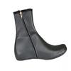 Azad Black Leather Wudu Masa Winter Socks Footwear/High Ankle Khuff & Comfortable Sock