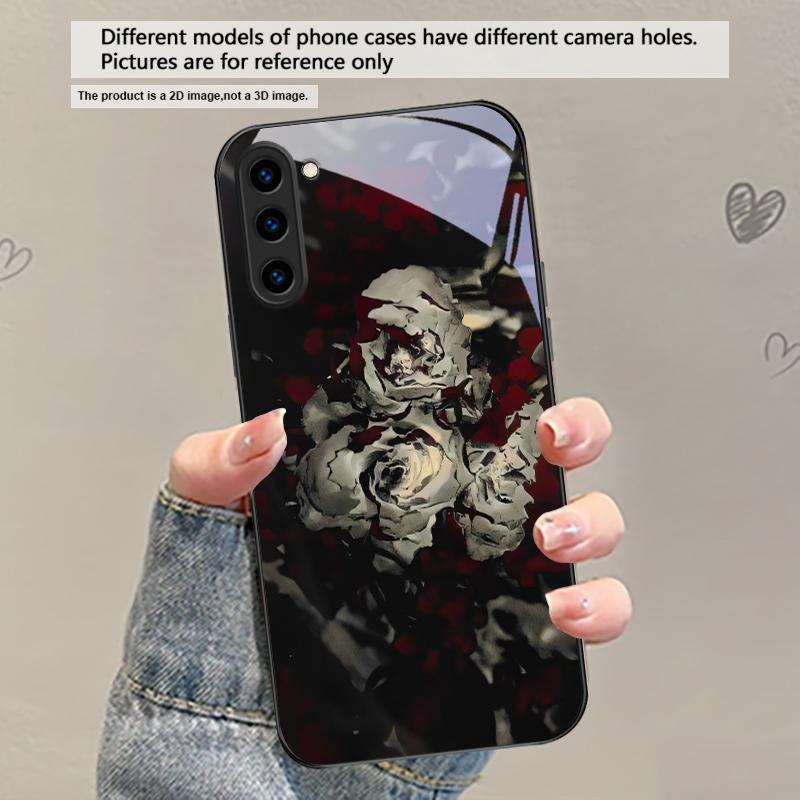 Текстура коры Для Samsung Galaxy S20 S21 S22 S23 Plus S24 FE S25 Ultra S26 Edge S25+ S20+ S22+ Черный Стеклянный Чехол для Телефона