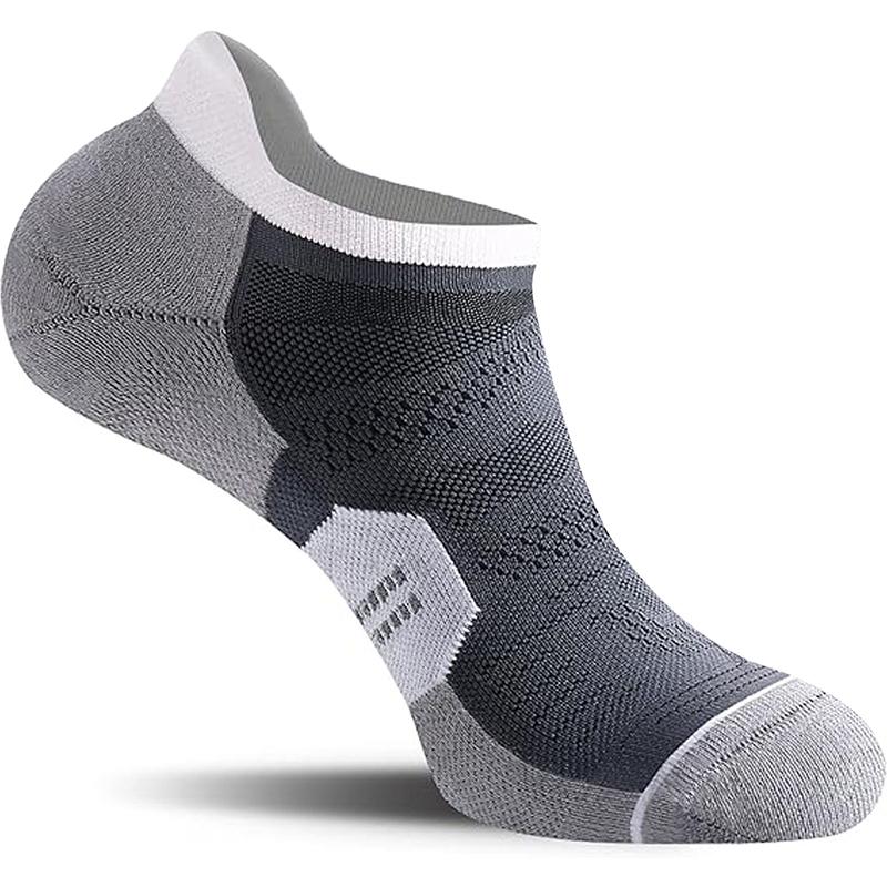 1 пара мужских носков до щиколотки, спортивные спортивные носки для бега, компрессионные носки для бега с низким вырезом для мужчин