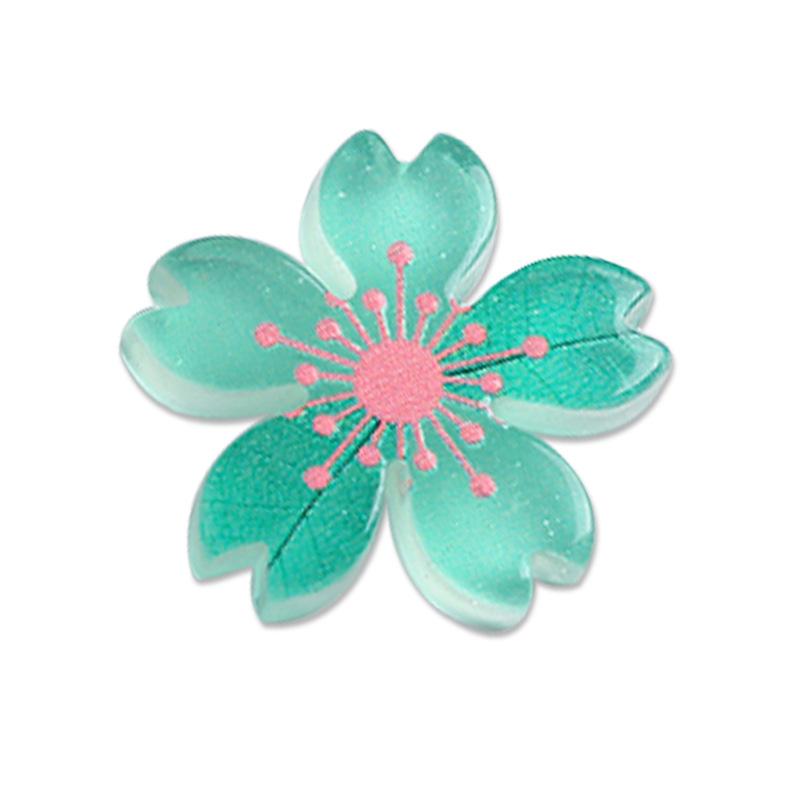 Светящиеся 5 шт. DIY Орнамент Красота Декоративный материал Вишневый цвет Патч Смола Цветочные аксессуары Модный чехол для мобильного телефона Заколка для волос