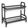 Qinchen Double-Layer Dish Drainer Rack