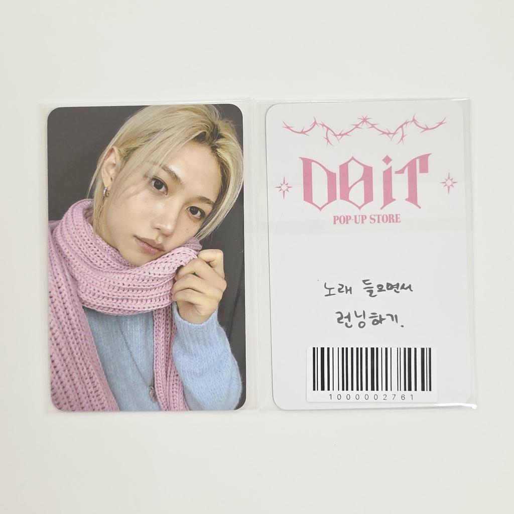 Stray Kids DO IT POP-UP Магазин ФАН-ШОП Специальная ФотоКарточка