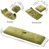 Solid Color Velvet Jewelry Box Luxury Jewelry Display Holder  Ring/necklace/bracelet Storage
