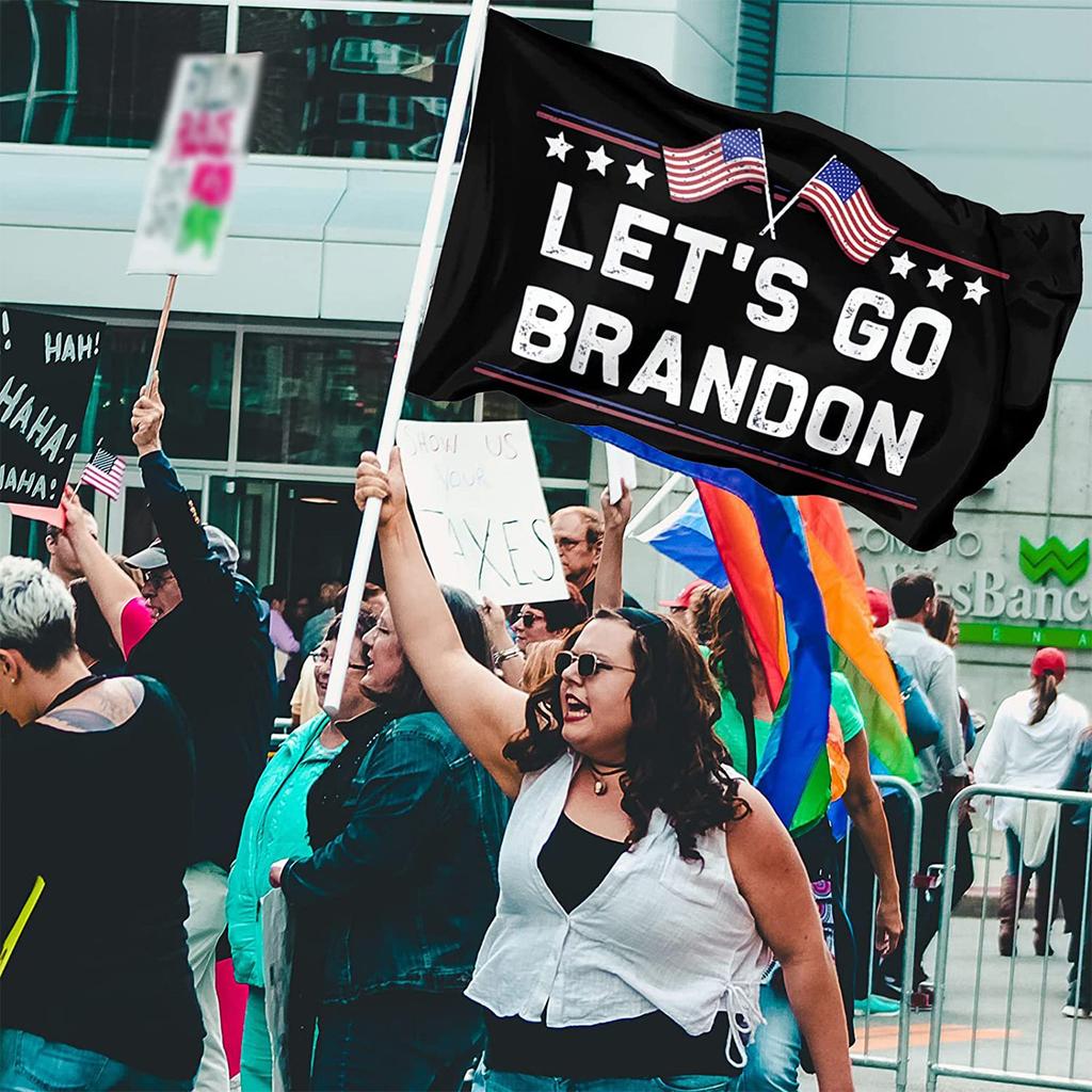 Вперед, Брэндон Флаг 90*150см Уличный баннер Внутреннее украшение