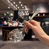 Ложка из нержавеющей стали в форме ракушки с длинной ручкой, половник, ресторанная десертная ложка, ложки для мороженого, кухонные принадлежности, инструмент