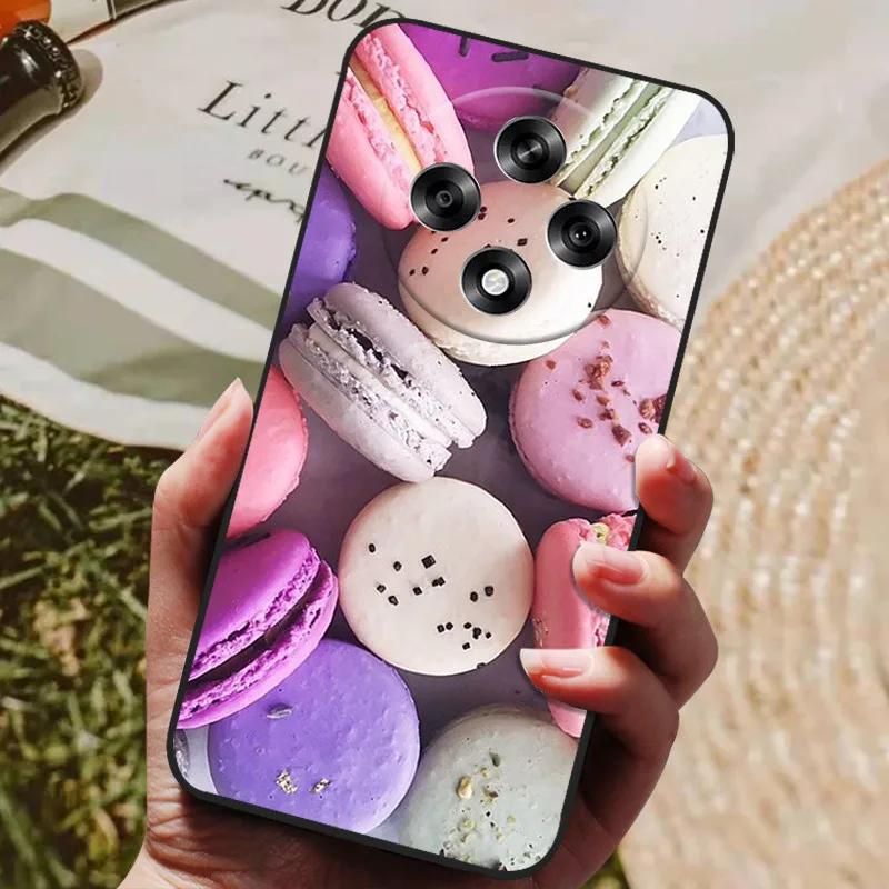 Чехол для Oppo Reno 12F 4G CPH2687 Милый Рисованный Чехол Мягкий Силиконовый Чехол Для Oppo Reno12 F Reno 12 FS Reno12F F27 5G Чехол-сумка
