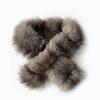 Thickened Fur Collar Scarf Soft Plush Cross Scarf Soft Neck Warmer  Winter