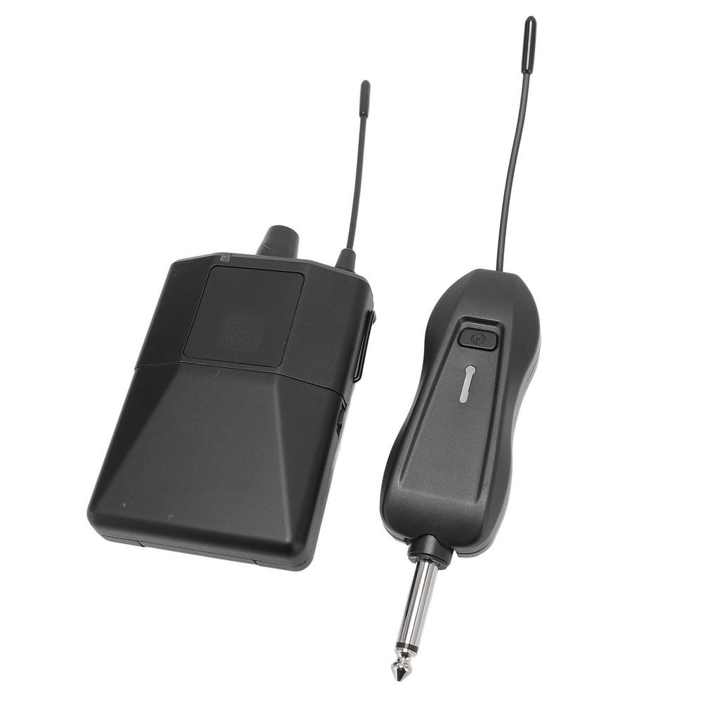 Wireless Earphone Monitoring Transmitter Receiver UHF Adjustable 600 700MHz 3.5mm Stereo Output Stereo Wireless