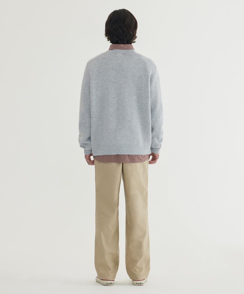 COVERNAT Hairy Raglan Knit Green
