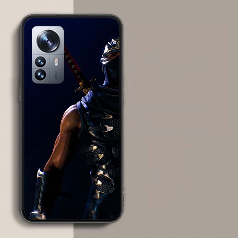 Чехол для телефона N-Ninja Gaiden NG4 для Redmi Note 13 Pro Plus 14 Pro+ 12S 12 11S 11T 11E 11 10S 10 9S 9 Xiaomi Capa TPU