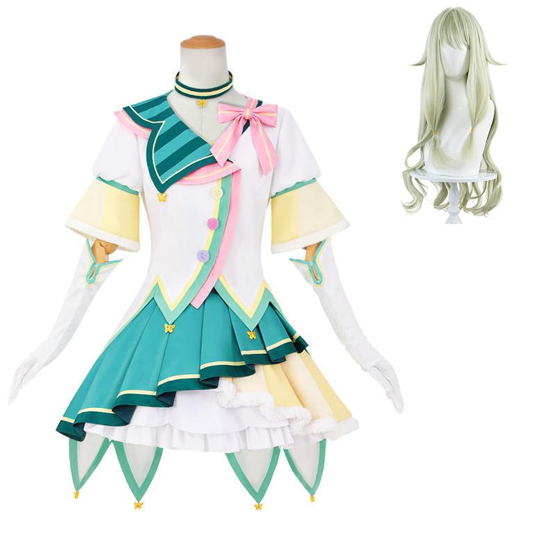 Anime Project Sekai Colorful Stage Kusanagi Nene Cosplay Costume Lolita Cos Pjsk 3rd Cos Princess Dress Wig Halloween Costume