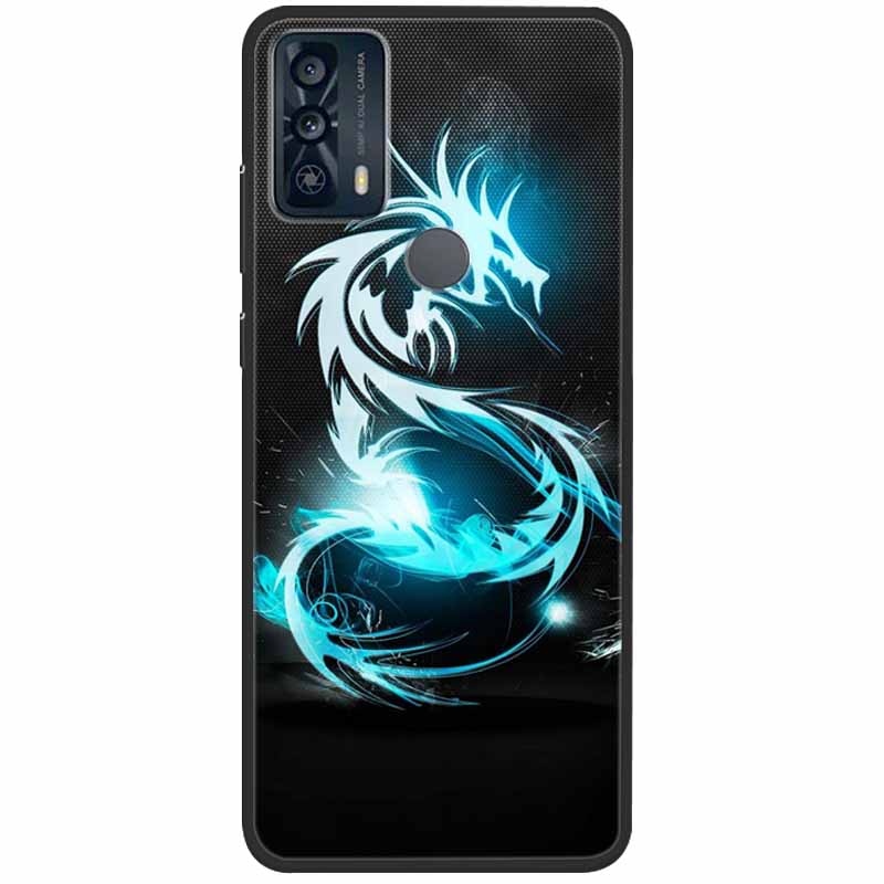Чехол For TCL 20B Case 6159K Силиконовый Мягкий Модный TPU Чехол для Телефона для TCL 20B Case для TCL 20B 20 B Бампер Защитный TPU Оболочка