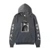 Attack on Titan Levi Ackerman Hoodie Unisex Fleece Sweatshirt Japanese Text Double Sleeve Print Autumn Winter Pullover