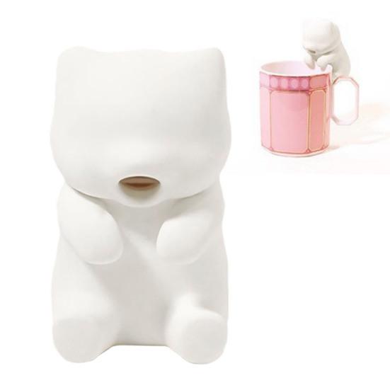 Охладитель напитков Компактный дизайн Портативный Простой в использовании Перезаряжаемый от USB Водонепроницаемый Вентилятор в форме кошки Охладитель для напитков и еды