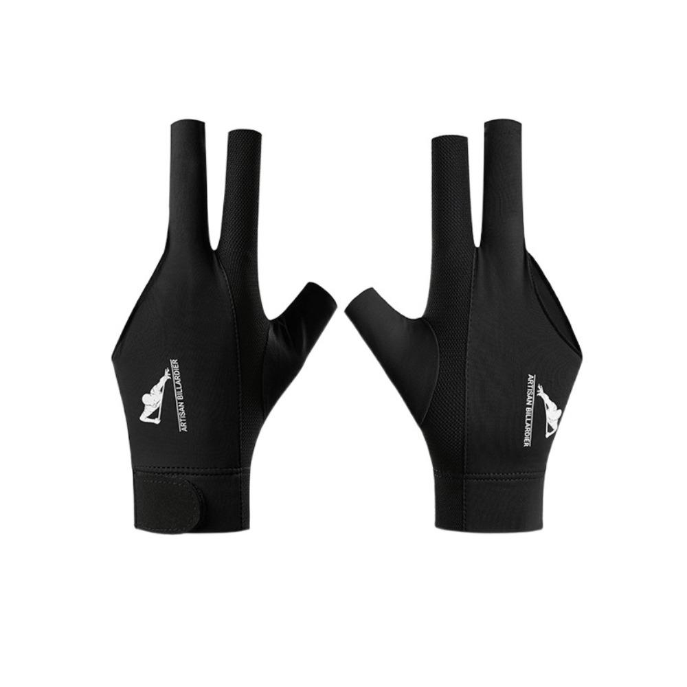1Pcs Anti-slip Billiard Glove Three Fingers Training Glove New Snooker Glove Fitness Accessories