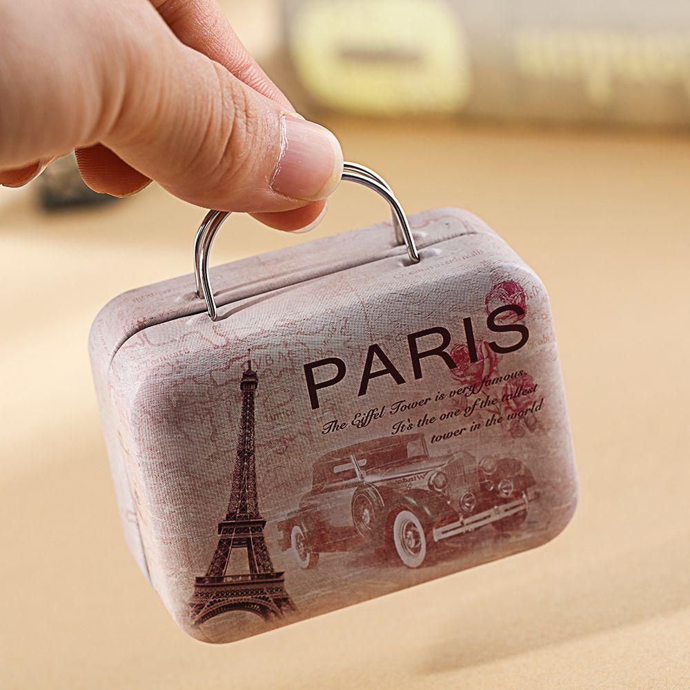 New Design Makeup Tool Steel Suitcase Mink Lash Tray False Eyelashes Box Eyelash Package