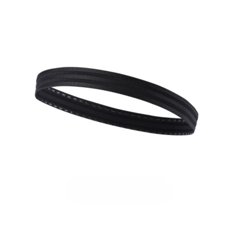 1 Pc Women Sweatbands Football Yoga Pure Hair Bands Anti-slip Elastic Rubber Thin Sports Headband Men Hair Accessories Headwrap