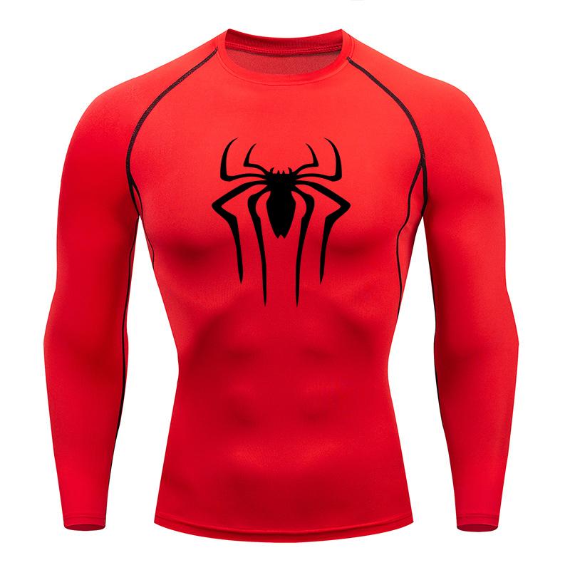 New Compression Shirt Men Fitness Gym Super Hero Sport Running T-Shirt Rashgard Tops Tee Quick Dry Short Sleeve T-Shirt for Men