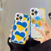 Ukraine Flag Phone Case For IPhone 14 13 12 11 Pro Max XS X XR SE 2020 6 7 8 Plus Mini Protective Cover