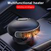 12 В автомобильный обогреватель лобового стекла, вращающийся на 360 градусов, быстрый нагрев, размораживание, обогреватель для защиты от запотевания, автоматический обогреватель лобового стекла, интерьер