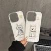 Котенка вест-хайлендской белой собаки для чехла на iPhone16promax 11 для Apple 14 Анимация iPhoneXR/X