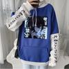 Толстовки с капюшоном из японского аниме Bungo Stray Dogs Harajuku Эстетические Bungou Stray Dogs Osamu Dazai Manga Мужская зимняя уличная одежда Толстовка