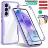 360 Full Cover Scree Protection Case For Samsung A55 A54 5G A35 A15 A14 A34 A53 A73 A33 A13 A52S A32 A12 Shockproof Phone Cover