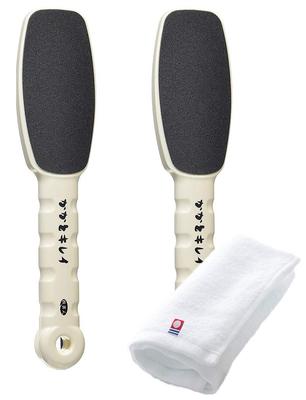 Azuma Shoji [Цена включает полотенца Имабари] Набор из 2 средств для очистки пяток / Идеально для сухих, огрубевших пяток, ороговевшей кожи, мозолей и натоптышей. Путешествия и красота