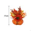 Искусственный цветок тыквы, поддельные тыквы из пеноматериала, модель украшения на День благодарения для вечеринки