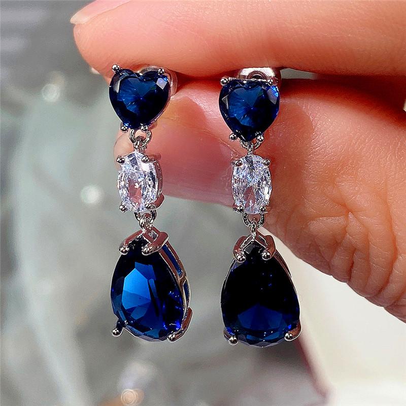 BELLA BOX Простые элегантные серьги-капли для женщин, свадебные аксессуары для любви, эстетические женские висячие серьги, необычный подарок, модные украшения